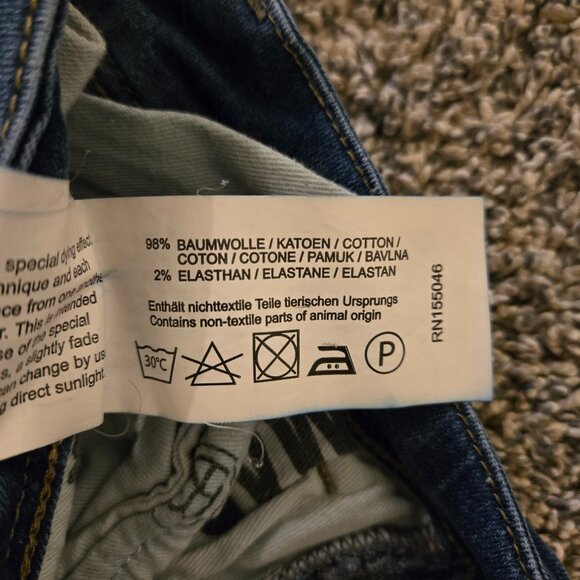 Elias Rumelis Courtney Super Skinny Jeans Magic Blue 27 - Picture 6 of 6